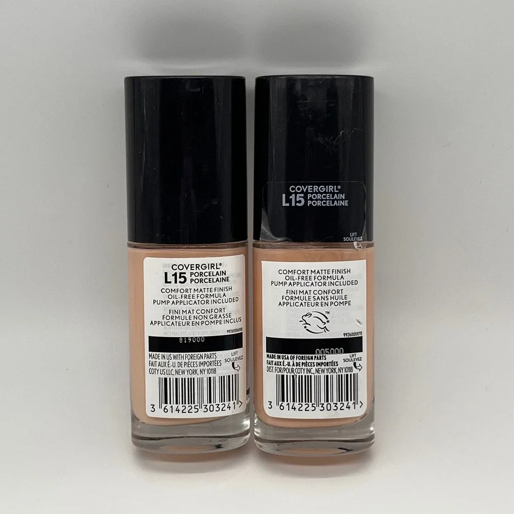 Covergirl Foundation TruBlend Matte Made L15‎ Porcelain Set Of 2 Womens